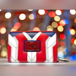 Loungefly Marvel Falcon And The Winter Soldier Wallet NWT